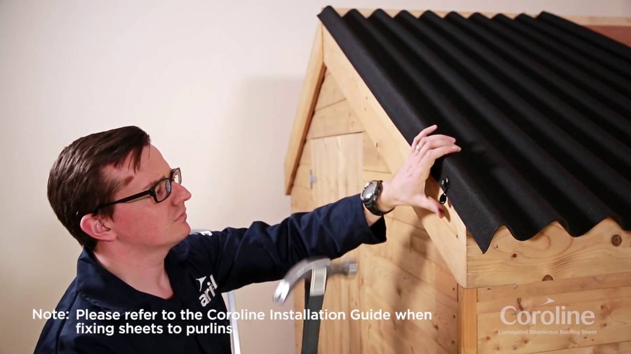 How to Install Coroline Corrugated Bitumen Roofing Sheets