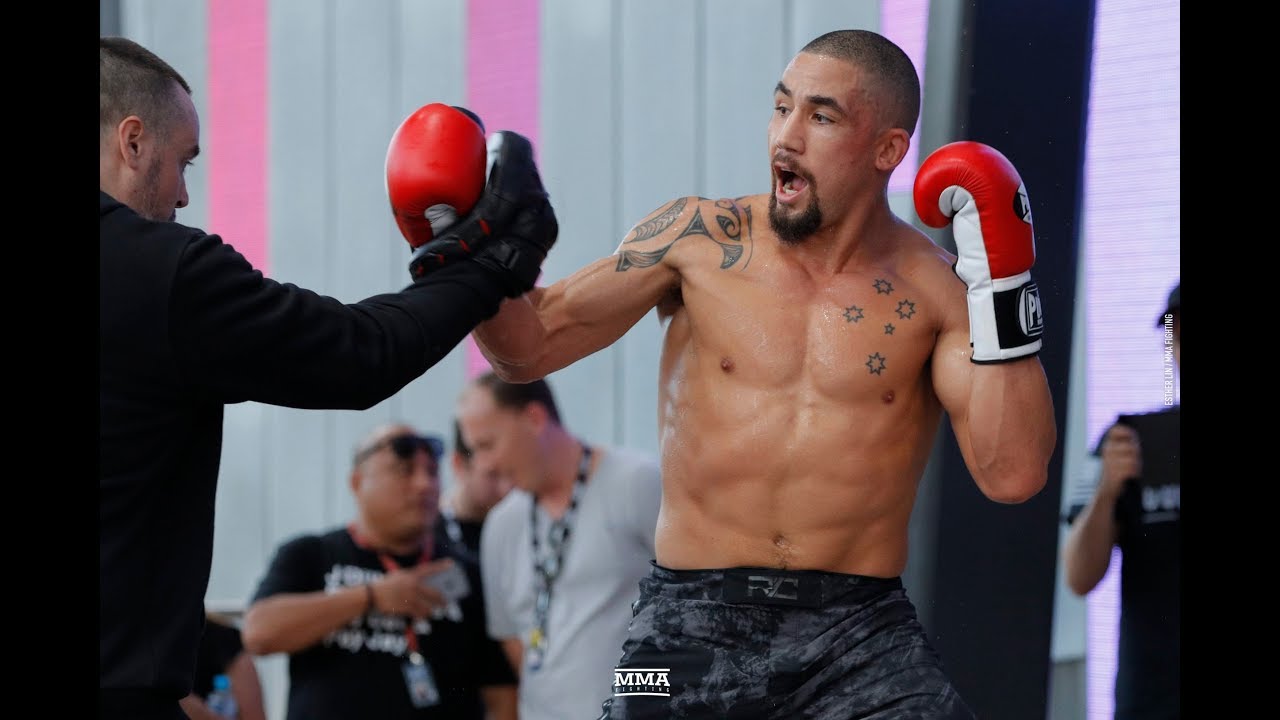 UFC 234: Robert Whittaker Open Workout (Complete) - MMA Fighting