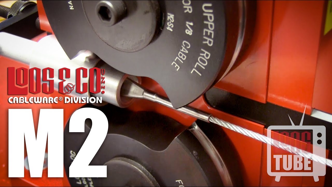 How to Use an M2 Roll Swaging Machine (Locoloc/Kearney) for Straight Shanks - Video 2/3