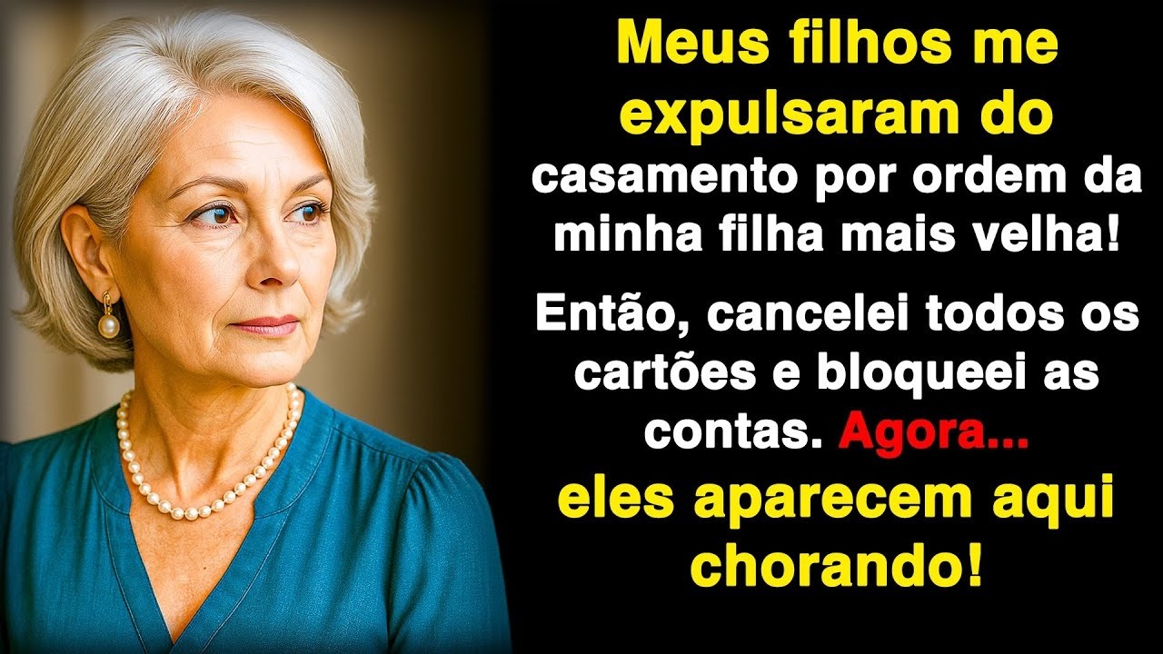 Meus filhos me excluíram do casamento e, posteriormente, me chamaram de egoísta!