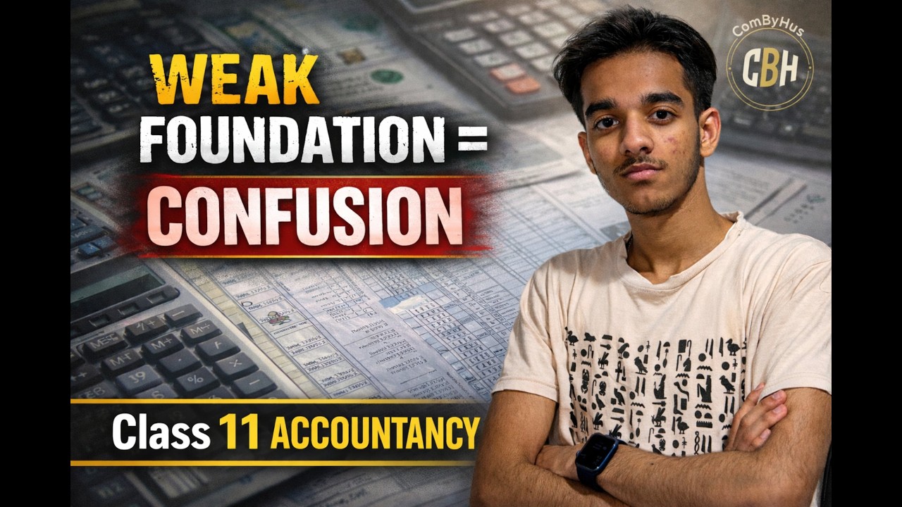 Don’t Start Accountancy Before Watching This | Class 11 Foundation Lecture