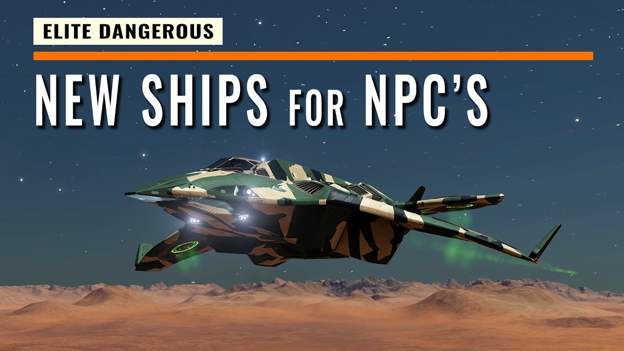 NEWS Elite Dangerous: View Your Faction in 3D Space, Fed NPC Kestrels & More!