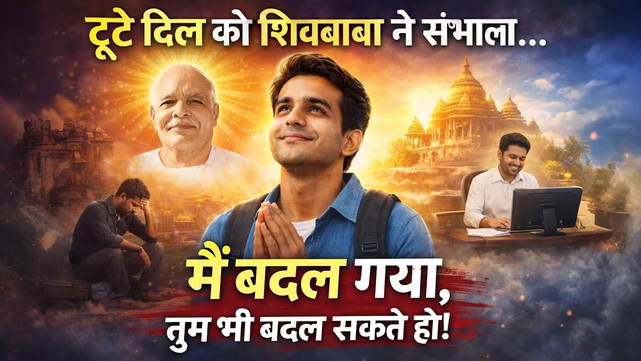 टूट चुका था मैं… शिवबाबा ने ऐसे संभाला | सच्ची ब्रह्माकुमारी कहानी 2026