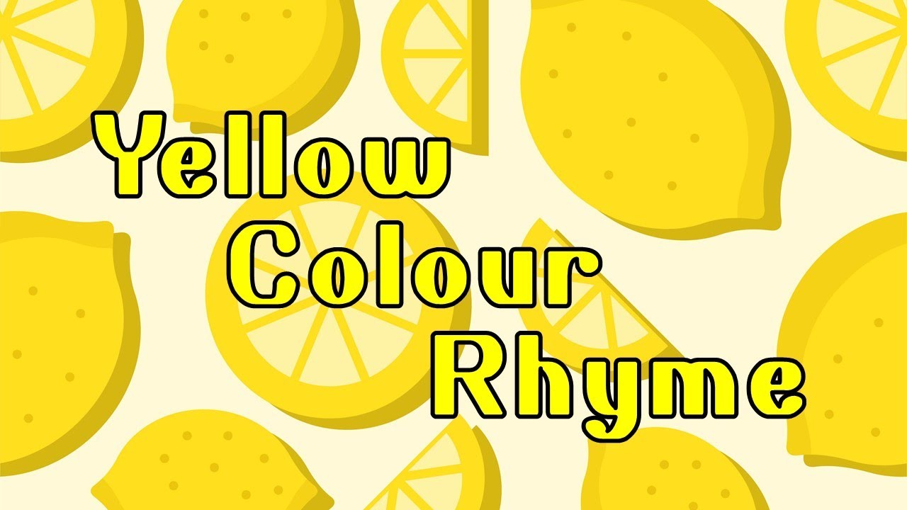 Yellow Colour Song | Yellow Duck says Quack Quack | Nursery Rhyme | The Kid Next Door