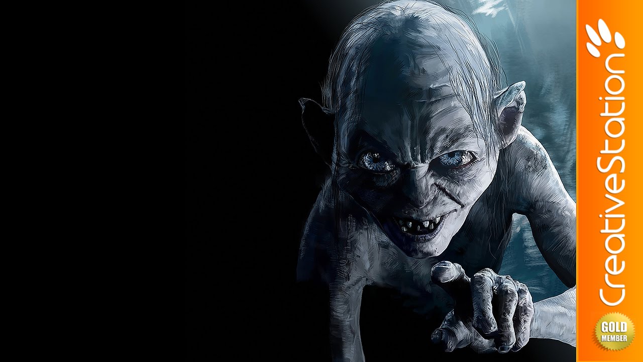 Gollum - Speed Painting (#Krita) | CreativeStation GM