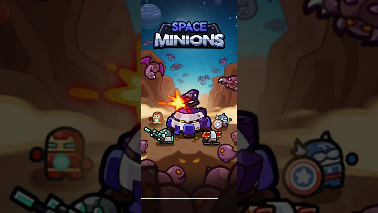 Space minions, new mobile game 2026, FHD 1080p gameplay, no commentary