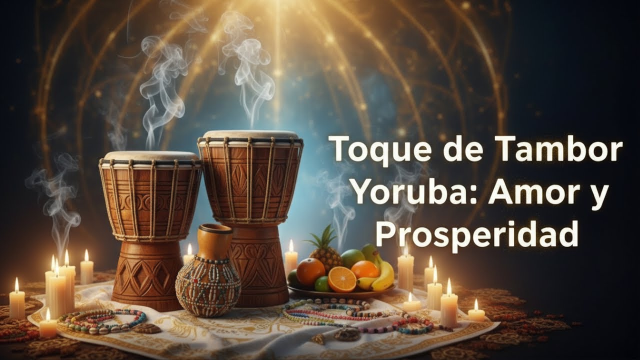“Toque de Tambor Yoruba para los Orishas: Amor, Prosperidad y Protección”