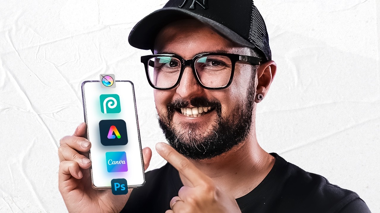 como começar no design pelo celular ou tablet (apps grátis)