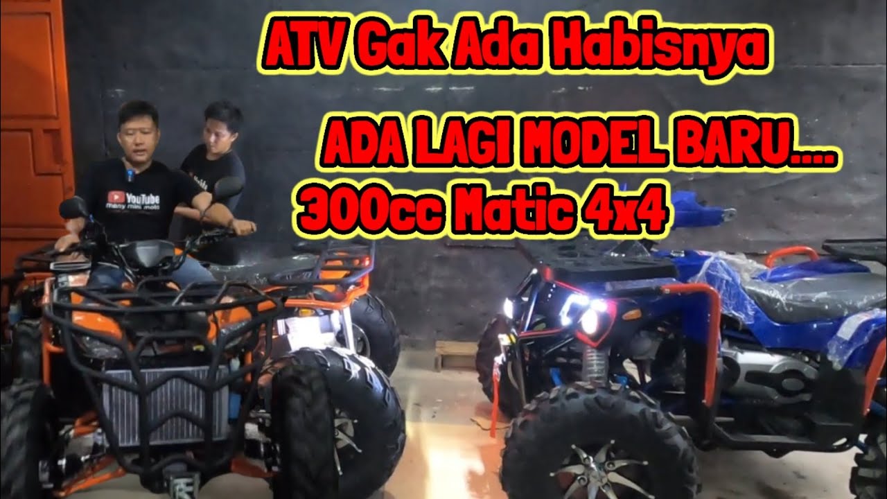 INTIP ATV MODEL BARU ATV 300cc Matic 4x4