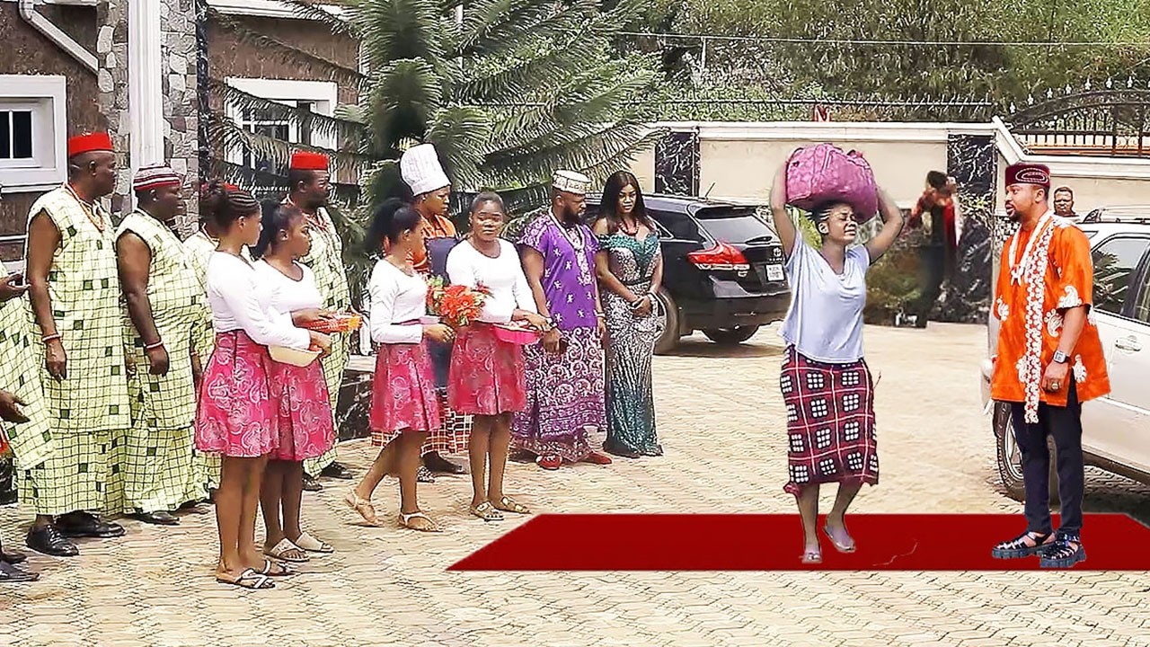 On His Return From Abroad D Rich Prince Fell InLove At First Sight Wit D Poor Maid |Nigerian Movie