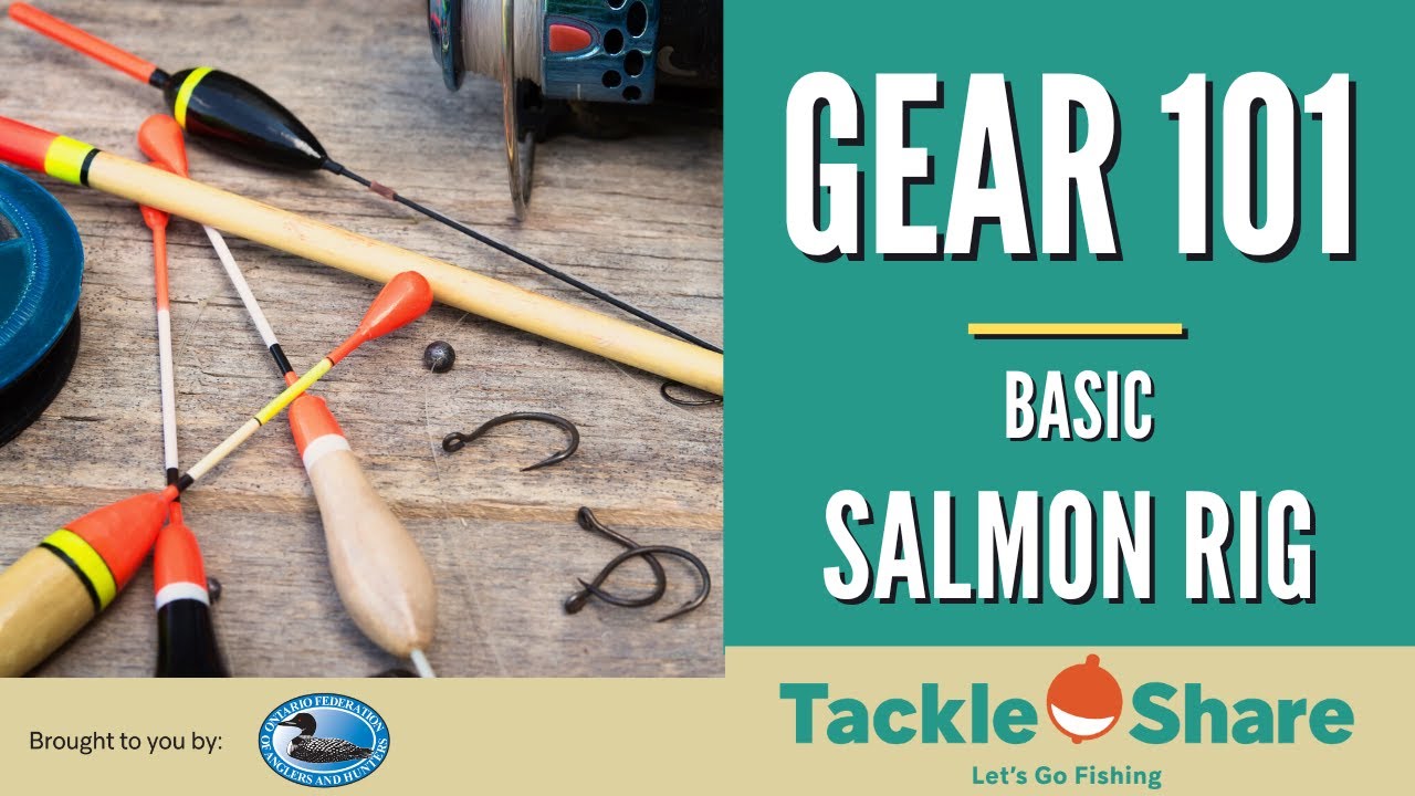 Basic Salmon Fishing Rig - Fall Salmon River Fishing