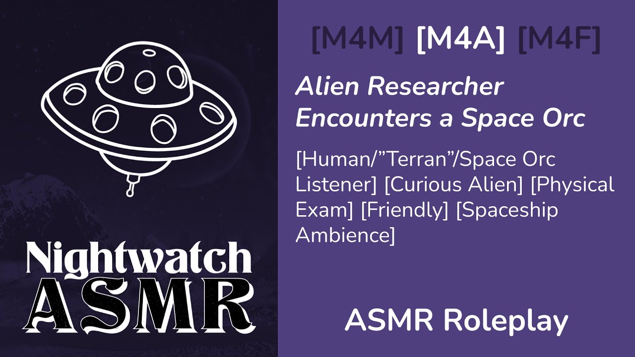 [M4A] Alien Researcher Encounters a Space Orc [Human/Space Orc Listener] | ASMR Roleplay