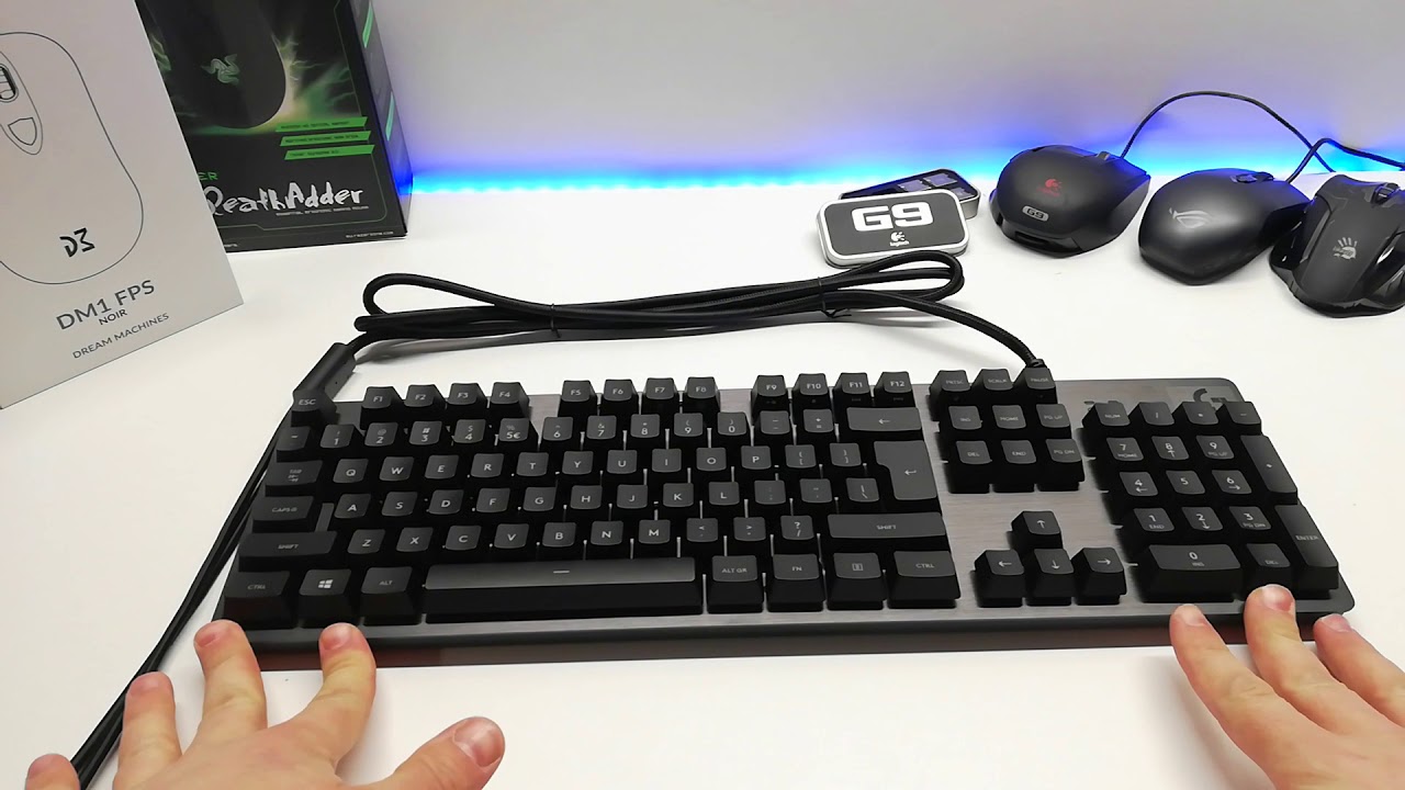 Logitech G413 Carbon | Mini recenzja klawiatury ze switchami Romer-G