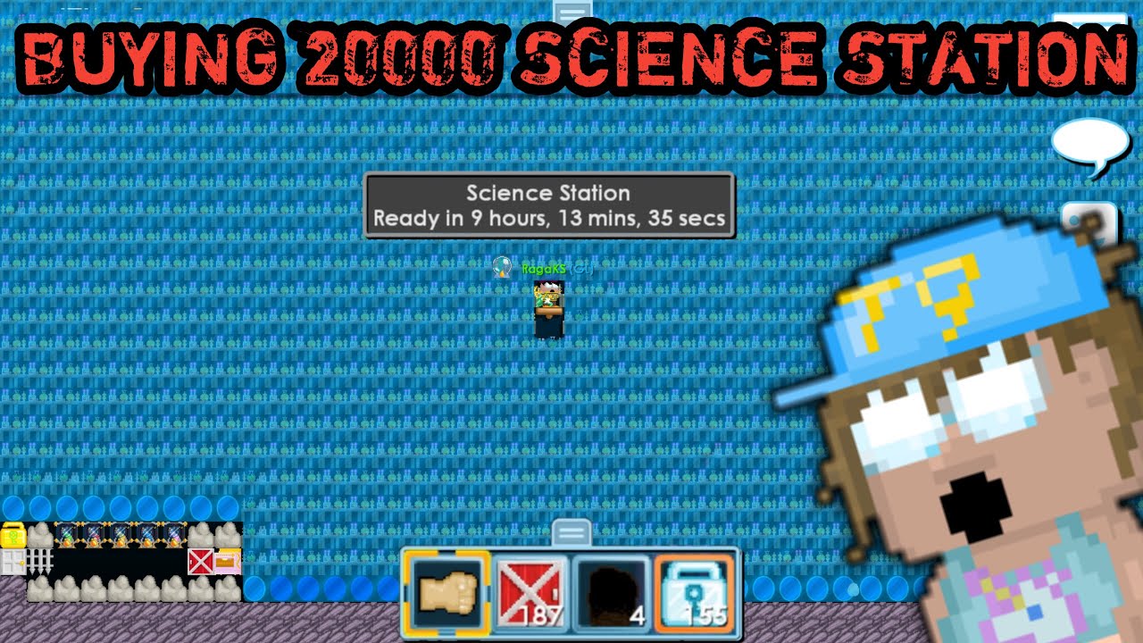 BUYING 20000 SCIENCE STATION FOR MORE PROFITS! | Growtopia