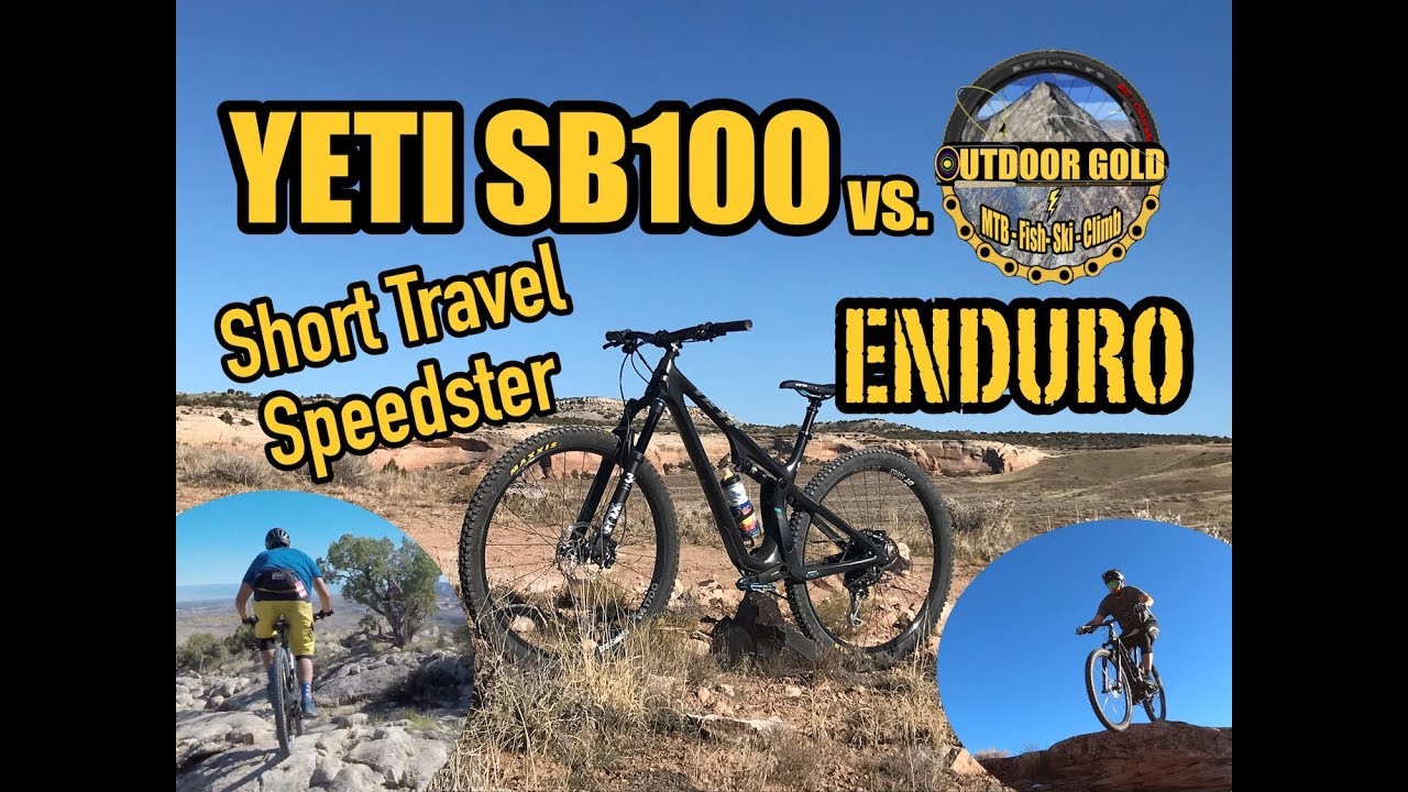CAN IT SHRED??? Yeti SB100 vs. Outdoor Gold Enduro // Test Ride and Bike Review