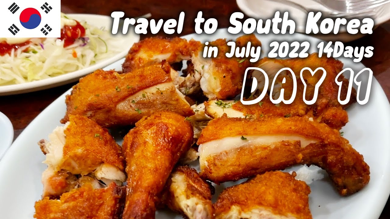 KR DAY11  Back to Seoul　ソウルに戻って思い出のチキンとチヂミ　【韓国縦断】14日間の旅行記
