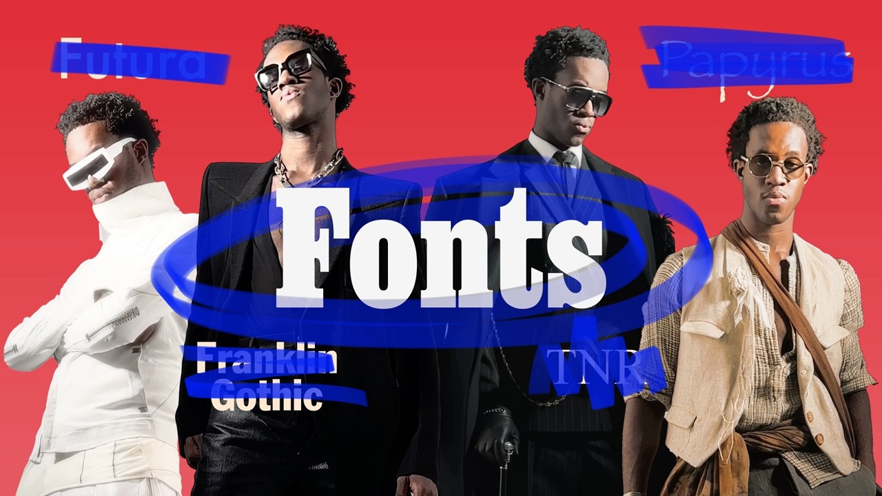 Font-pairing wisdom's font-inspired looks