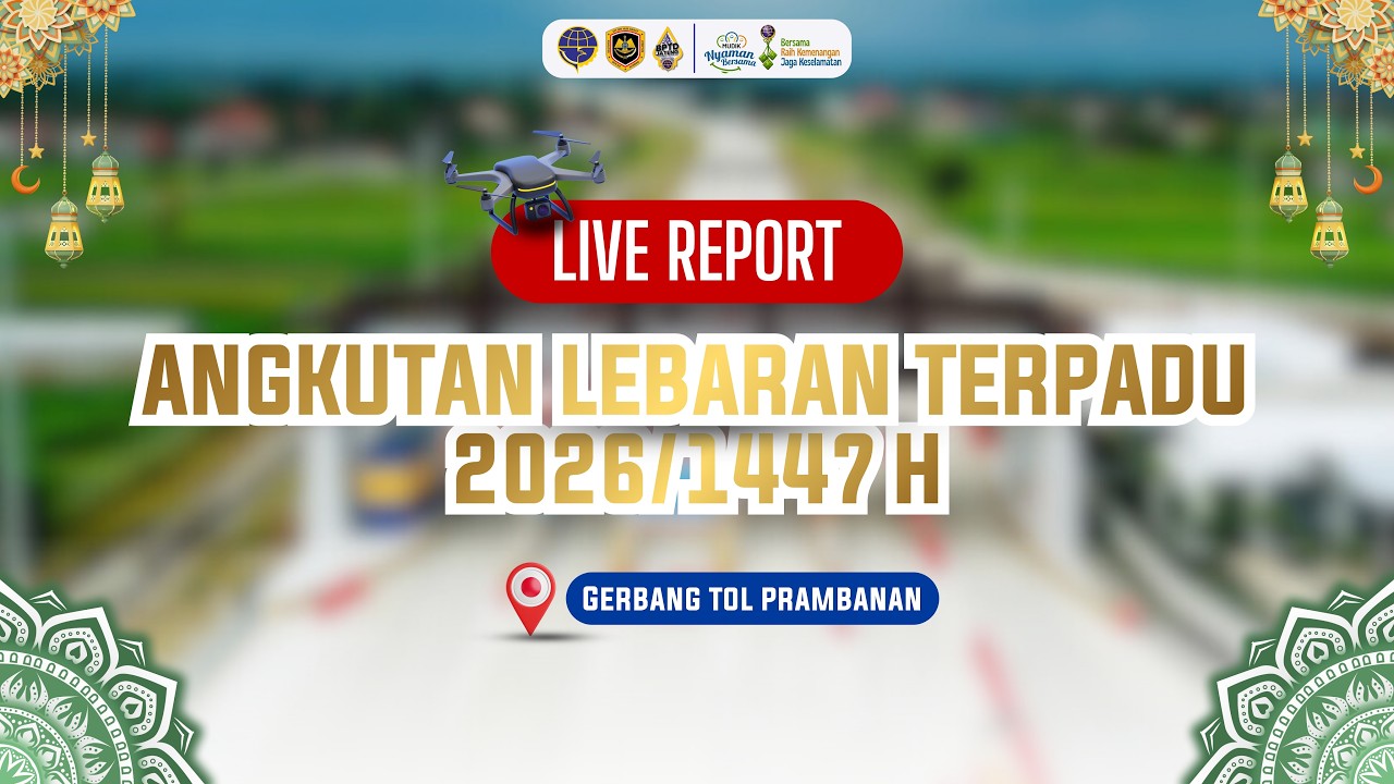 GT Prambanan | Rabu, 18 Maret 2026 | 13:00 WIB | Lancar
