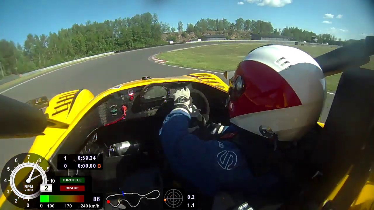 Radical SR3 RSX på Kinnekulle Ring