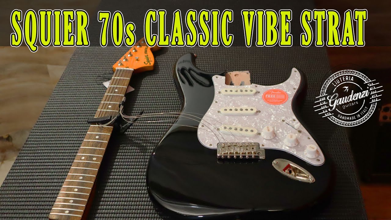 Recensione Squier 70s Classic Vibe Stratocaster: analisi dal punto di vista del Liutaio