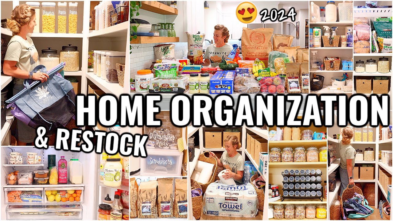 HOME ORGANIZATION IDEAS!!😍 CLEAN & ORGANIZE WITH ME | DECLUTTERING AND ORGANIZING MOTIVATION