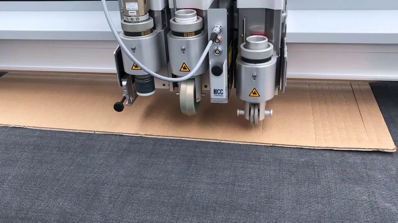 Perforating 10-10 mm in 7 mm corrugated cardboard