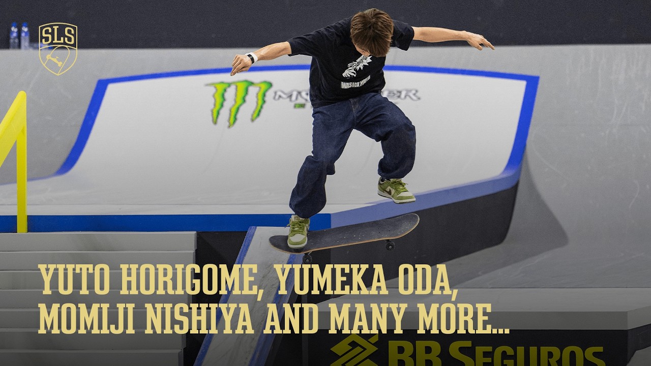 Best of the Japanese Skaters at the Super Crown! Yuto Horigome, Coco Yoshizawa, Momiji Nishiya...