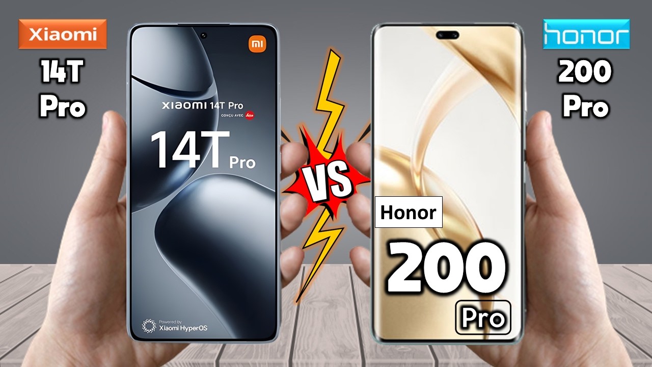 Xiaomi 14T Pro Vs Honor 200 Pro - Full Comparison 🔥 Which is BETTER for You?
