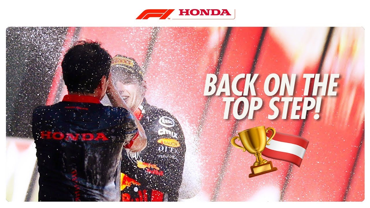 WINNING IN AUSTRIA WITH RED BULL | Powered By Honda | Honda Racing F1