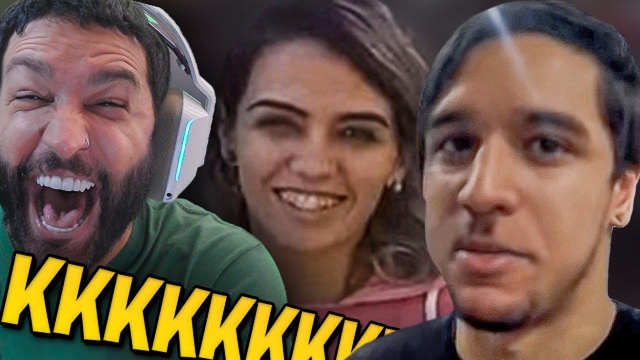 REAGINDO AOS VÍDEOS QUE TINHA A VINHETA DO GATINHO ( O CASAL MAIS FEIO DA INTERNET 😂)