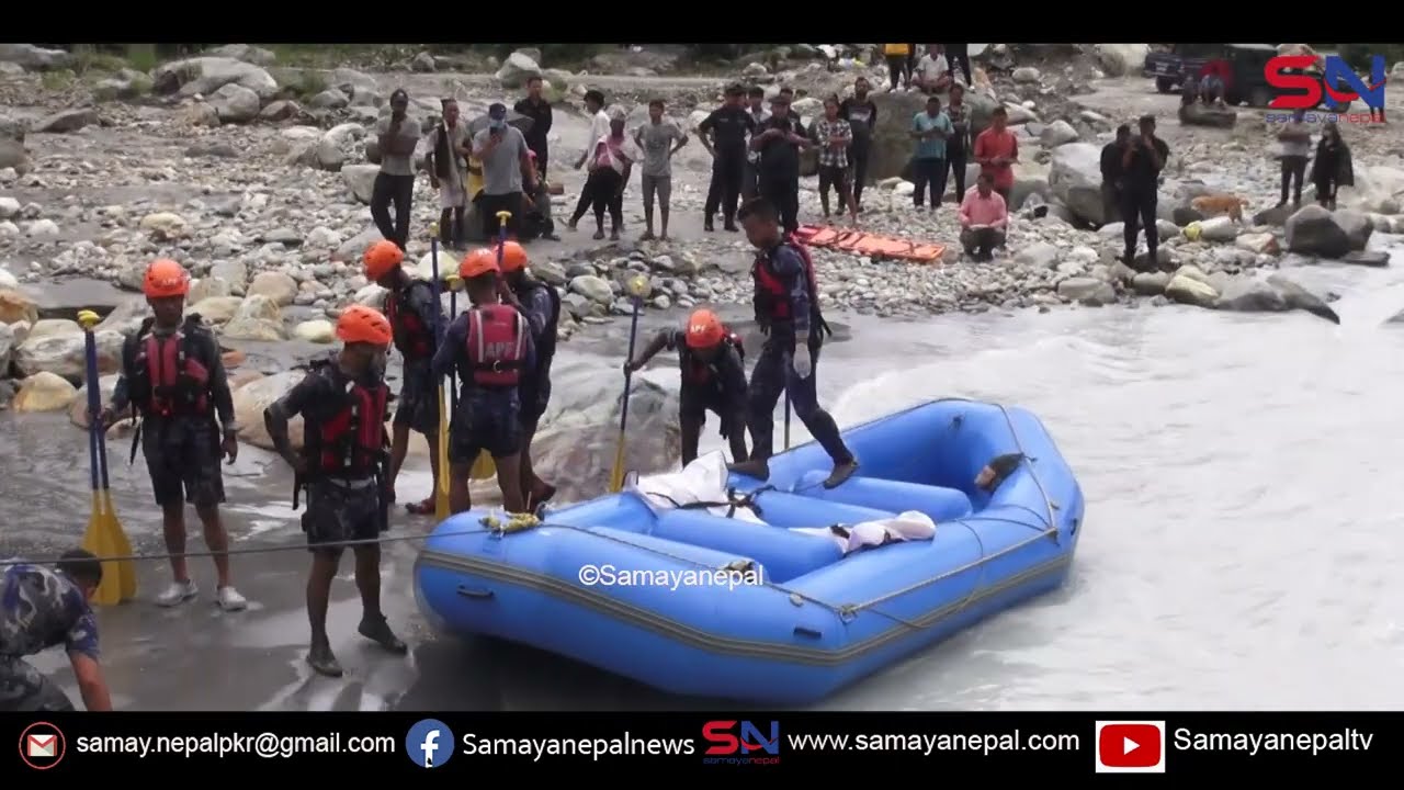 सेति नदीमा आमा र छोरी दुईजना हाम फालेपछि !  अडकिएको अवस्थामा श'व ! प्रहरीले गरे उद्दार Exclusive