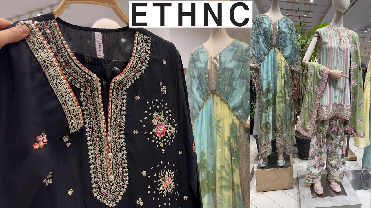 ETHNC BOTIQUE EID COLLECTION 2025✨🥰 Ethnic Farshi Shalwar Collection 2025💕