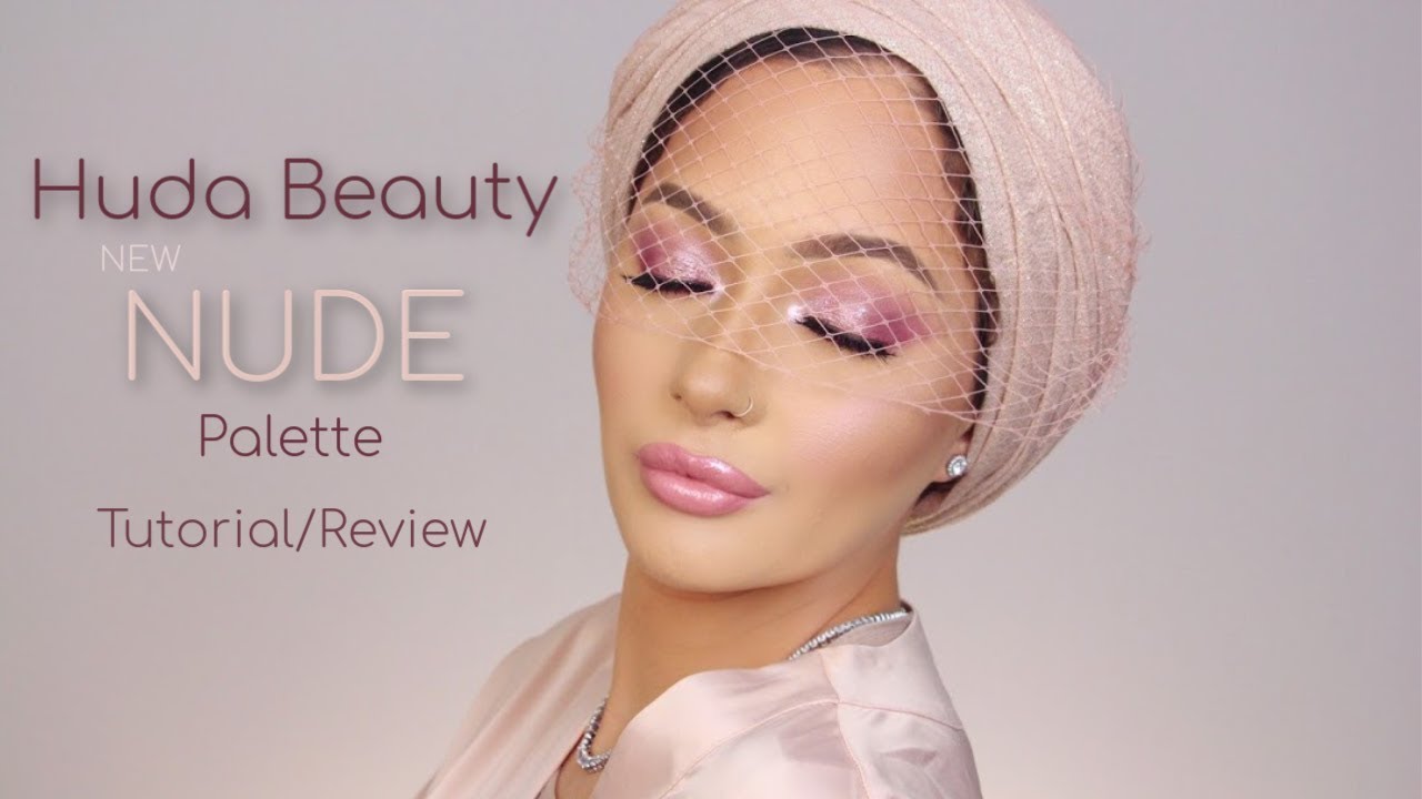 HUDA BEAUTY New NUDE Palette Tutorial *Chit Chat* | Nura Afia
