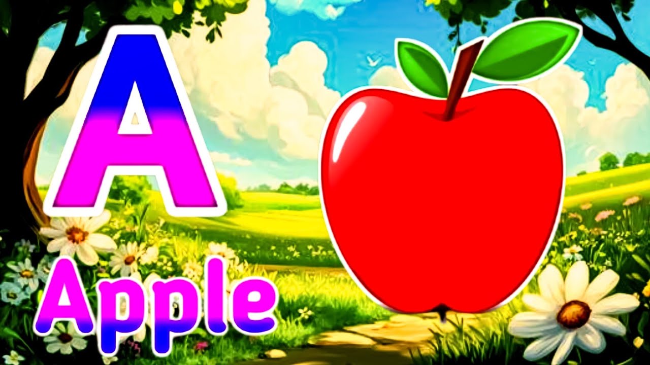 Phonics Song 2 with TWO Words in 3D - A For Airplane - ABC Alphabet Songs & Sounds  016