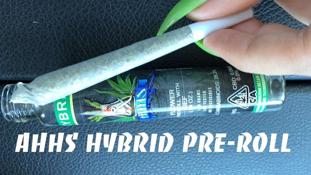 AHHS Hybrid Pre roll + Kief