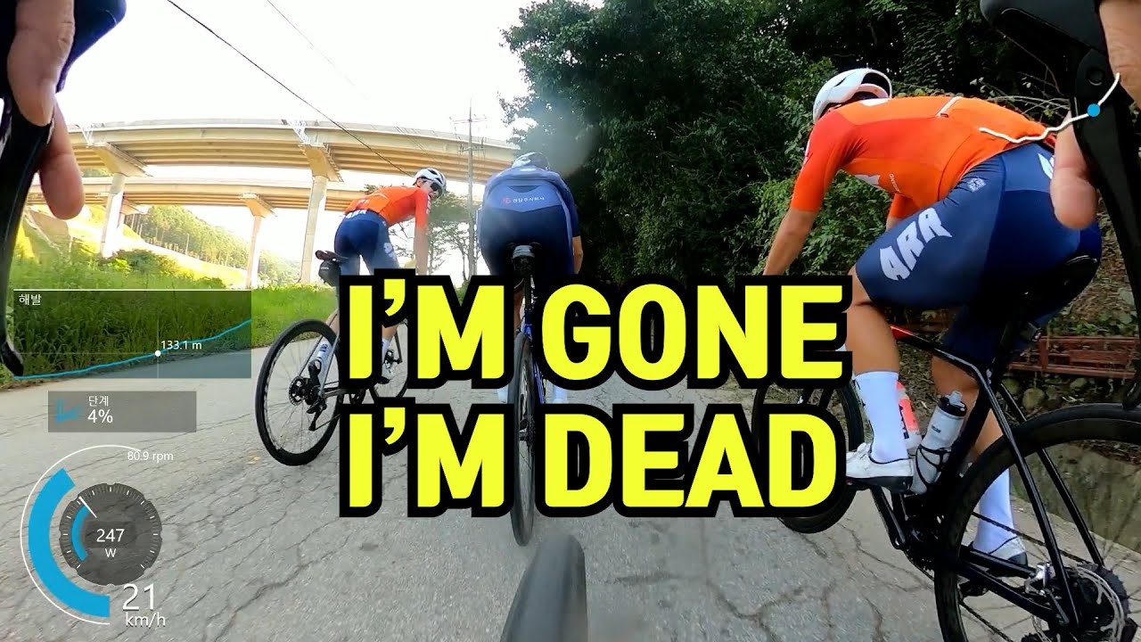 폭염 속 탑스피드,아리랑 훈련 라이딩 함께 하고 왔습니다!