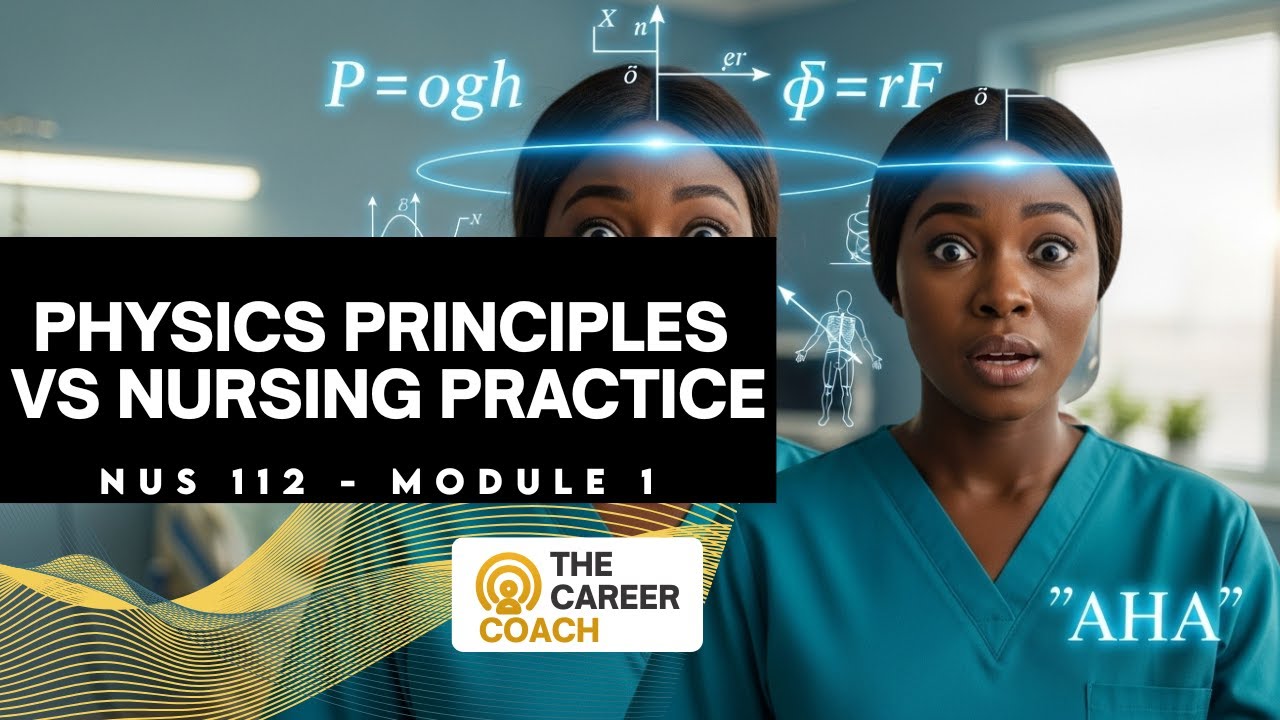 Why Physics is Your Secret Nursing Superpower (Molecules, Osmosis & Capillarity Explained!)