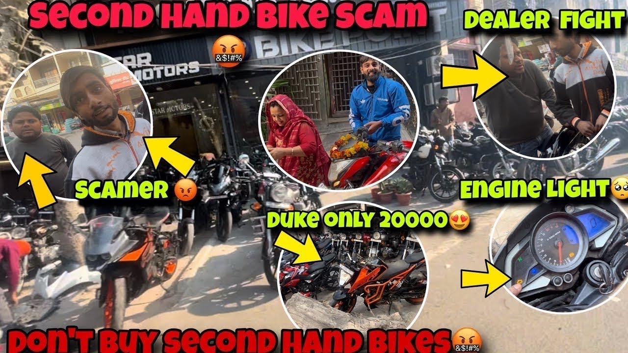 Don’t buy second hand bikes in delhi 🤬 | scam chal rha ha second hand bike ke naam pe 😱😡