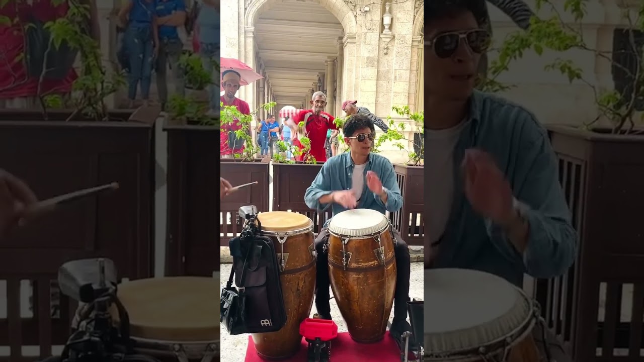 Conga solo in Havana, Cuba 🇨🇺