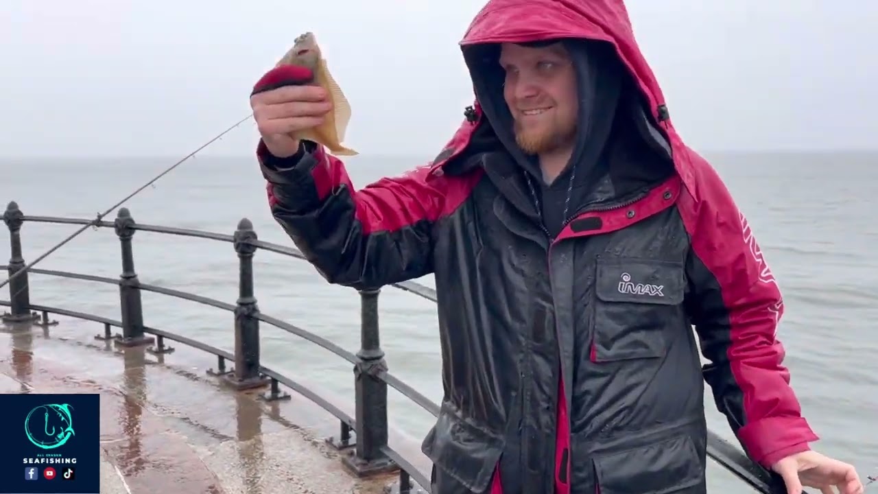 Fishing cresswell beach and roker pier