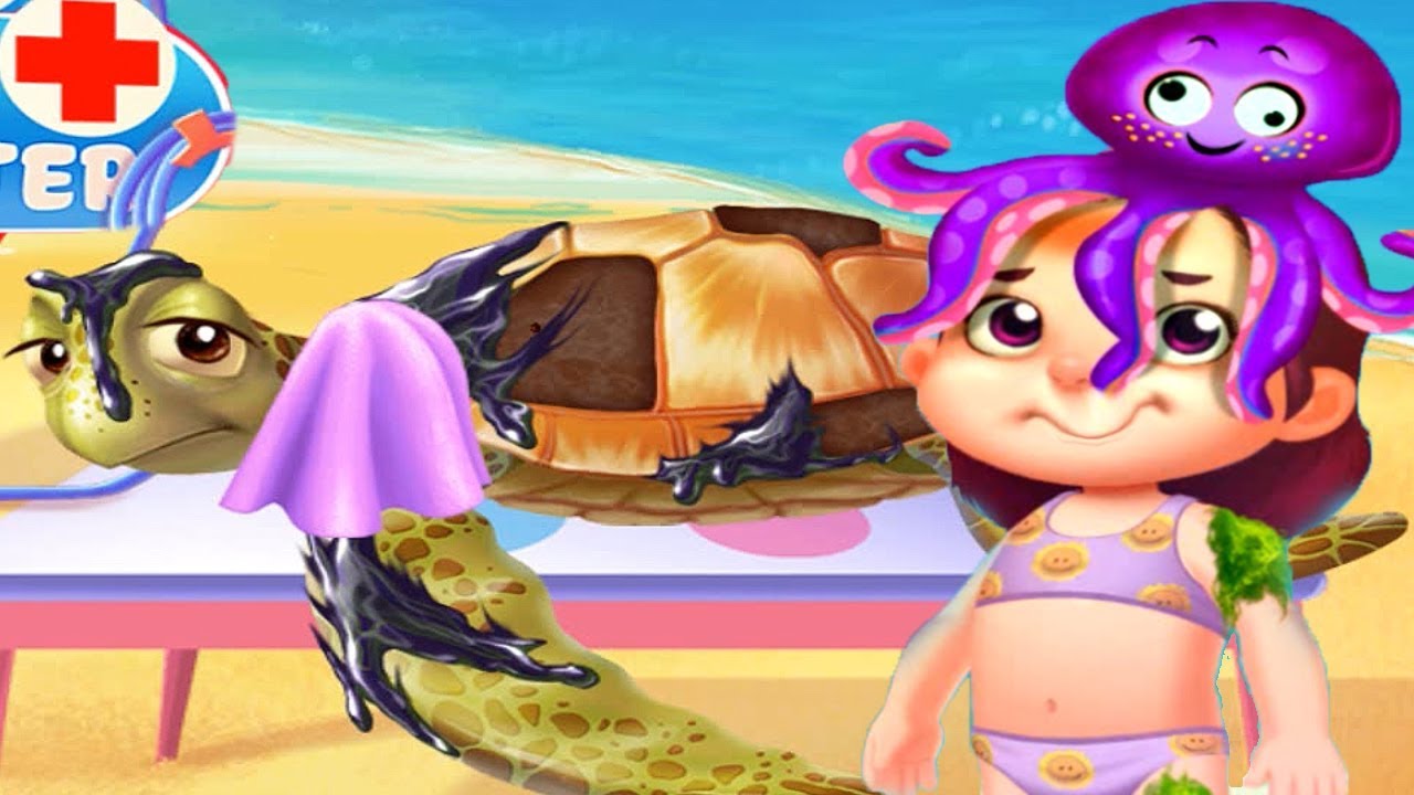 Fun Care Kids Game Summer Vacation  Fun at The Beach Party