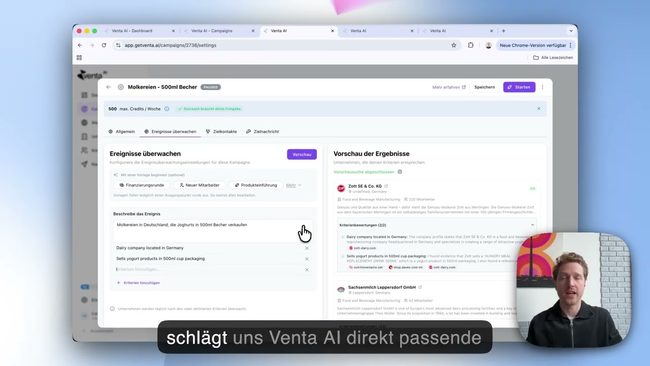 Venta AI - 3min Demo