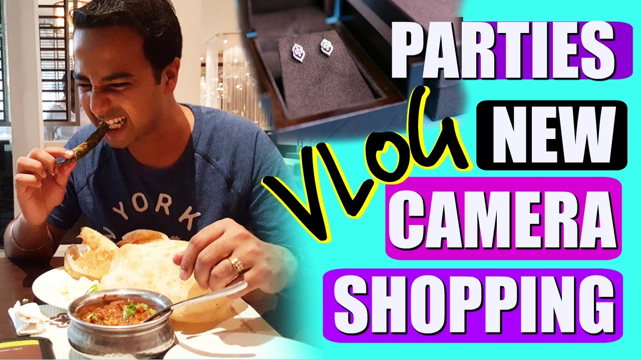Husband's Parties, Shopping,New Camera | Day In life Vlog | SuperPrincessjo
