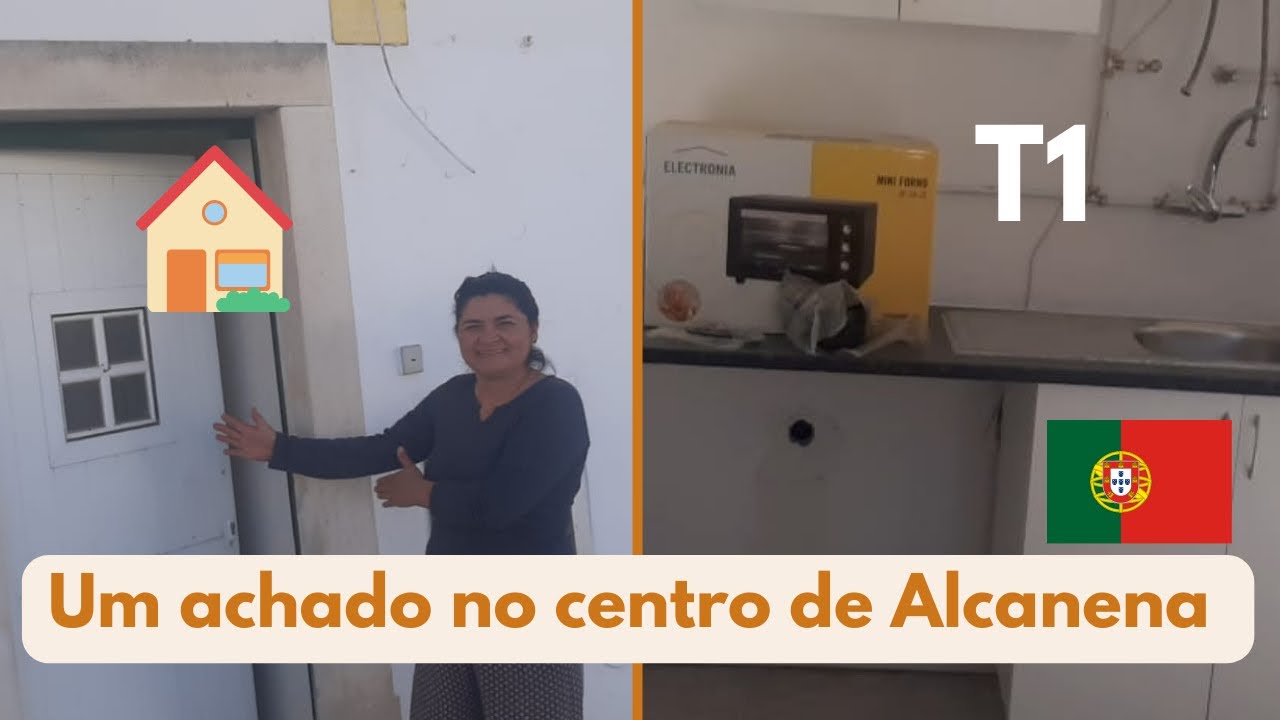 T1 no centro de Alcanena por 250€|| um achado, para minha filha 🇵🇹🏡