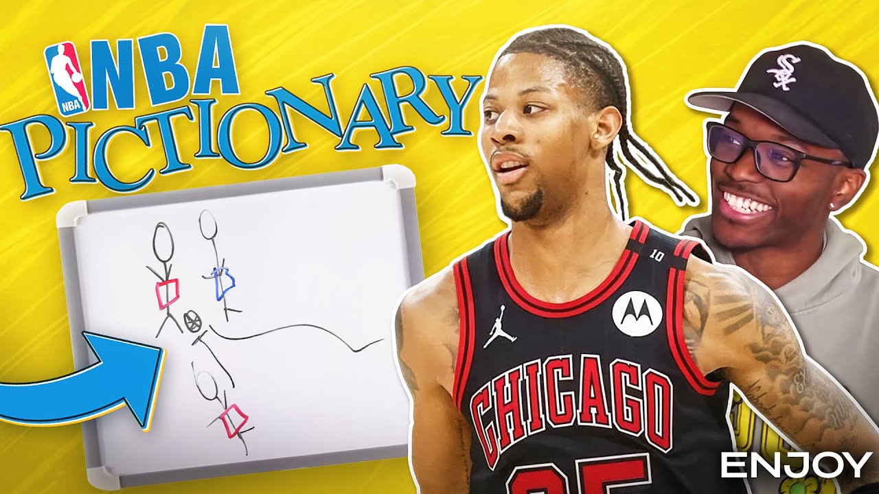 NBA Pictionary (with Dalen Terry) went down to the wire!