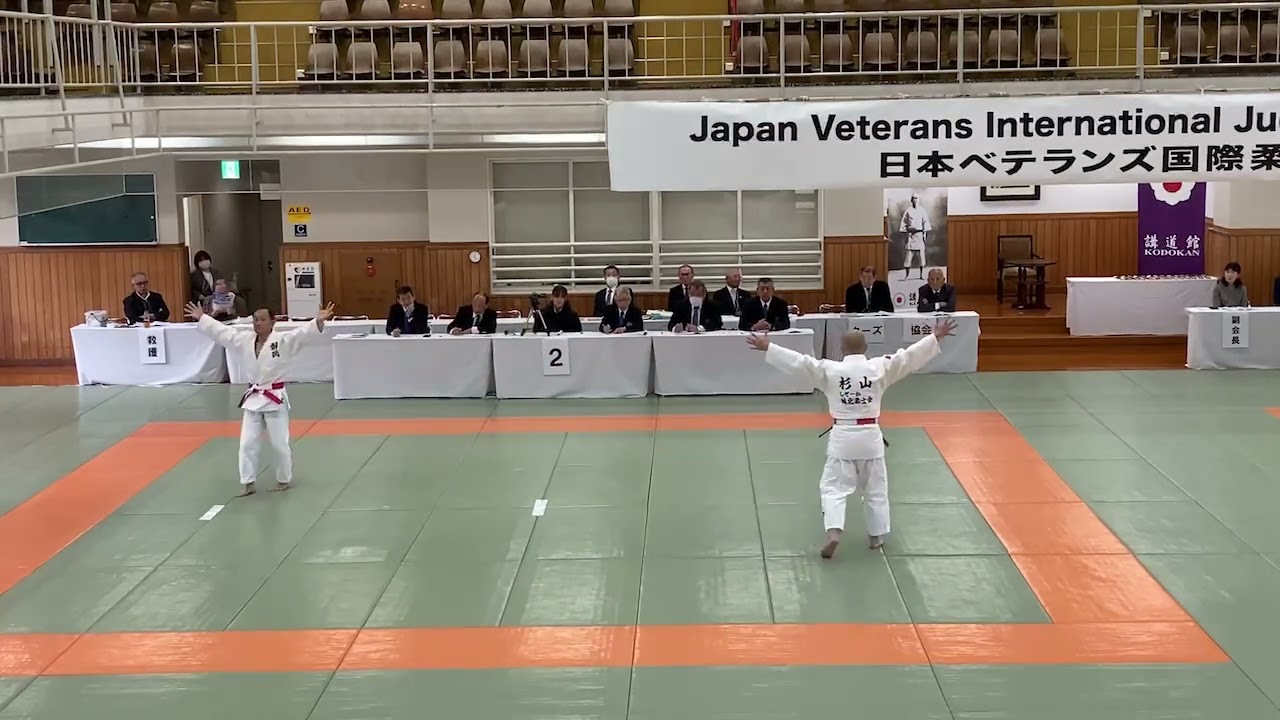 日本ベテランズ国際柔道大会形の部「五つの形」優勝
