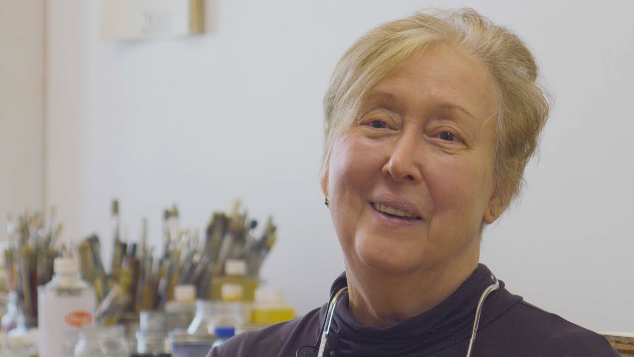 In the studio with Jane Logemann