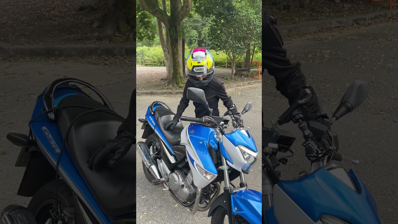 GSR250発進 #モトブログ #バイク#バイク女子
