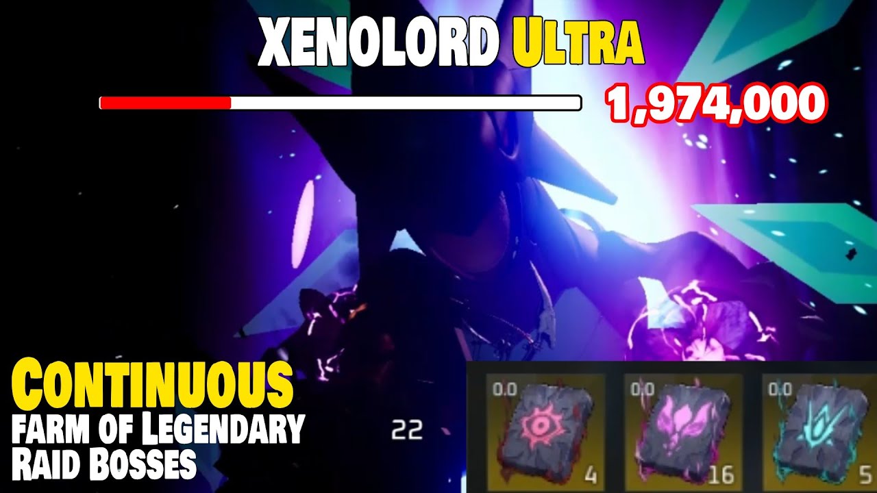 Continuous Farming of all Legendary Raid Bosses in Palworld | XENOLORD ULTRA Solo