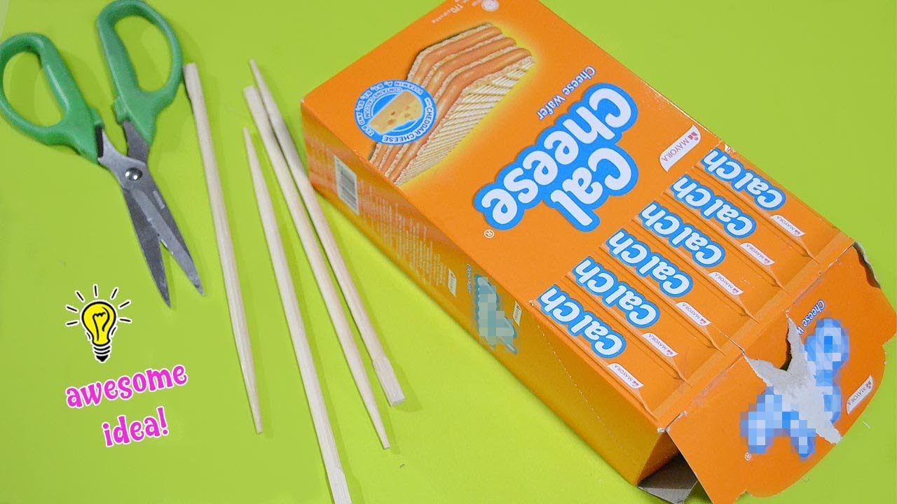 Amazing Sweet Cardboard box Project Idea| Candy Bar Idea Table Decor